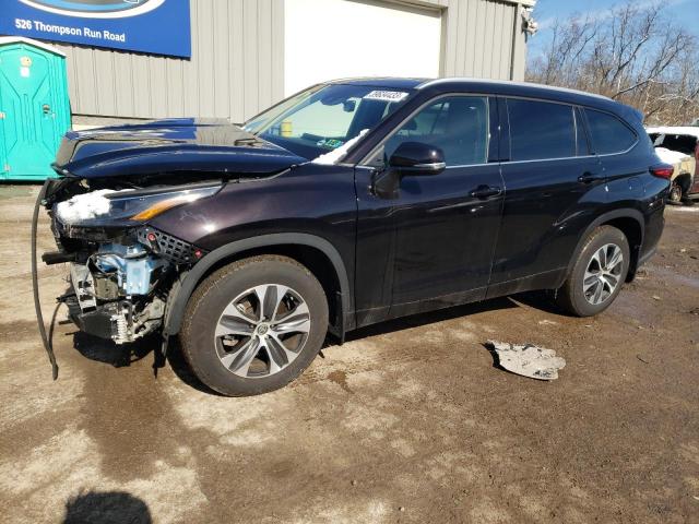 Photo 1 from auction – 2022 TOYOTA HIGHLANDER with VIN 5TDGZRBH3NS187749