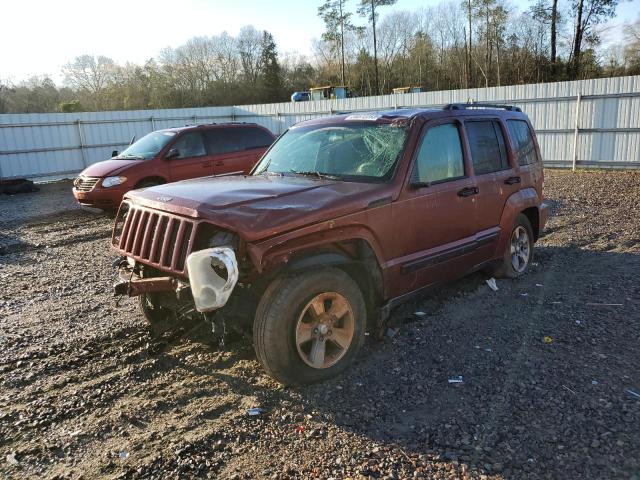 JEEP LIBERTY SP 2008 with VIN 1J8GP28KX8W199037 - Photo from auction