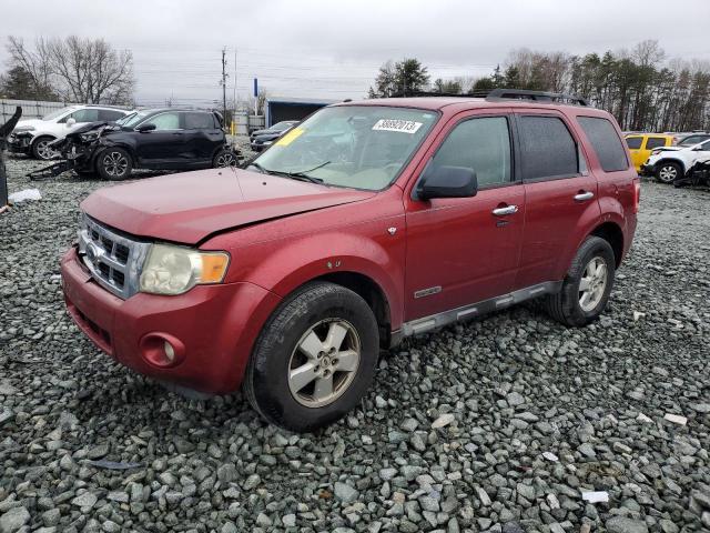 FORD ESCAPE XLT 2008 with VIN 1FMCU03138KC45635 - Photo from auction