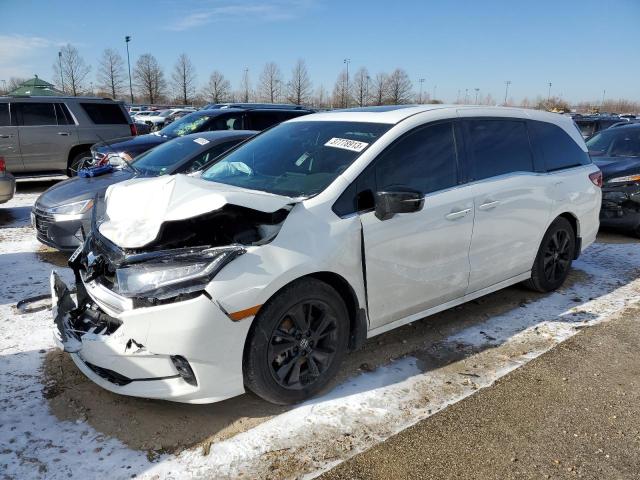 HONDA ODYSSEY SP 2023 with VIN 5FNRL6H75PB001059 - Photo from auction