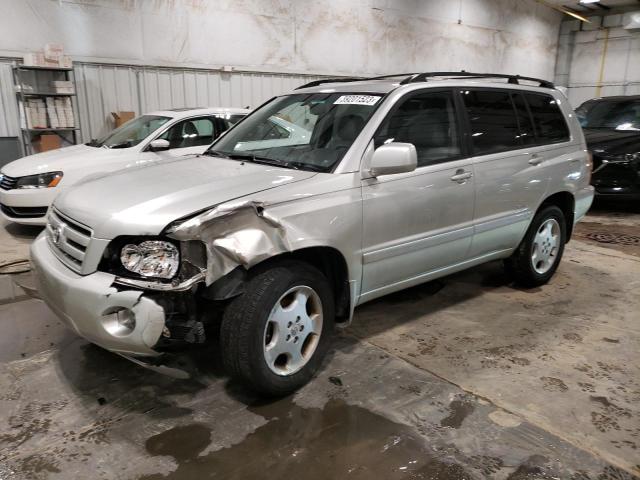 TOYOTA HIGHLANDER 2007 with VIN JTEEP21A270195738 - Photo from auction
