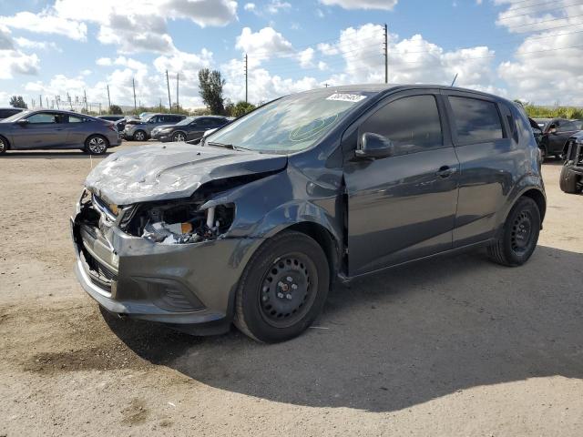 CHEVROLET SONIC 2020 with VIN 1G1JG6SB1L4123569 - Photo from auction