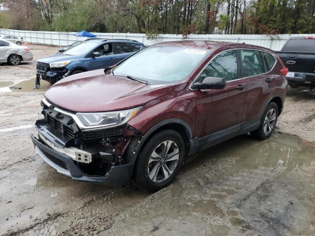 HONDA CR-V LX 2017 with VIN 7FARW5H35HE000644 - Photo from auction