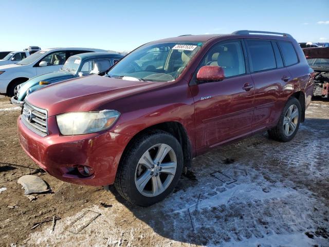 TOYOTA HIGHLANDER 2008 with VIN JTEES43A982083161 - Photo from auction