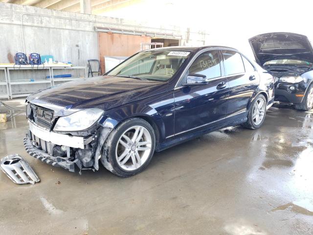 MERCEDES-BENZ C 250 2012 with VIN WDDGF4HB2CA688405 - Photo from auction