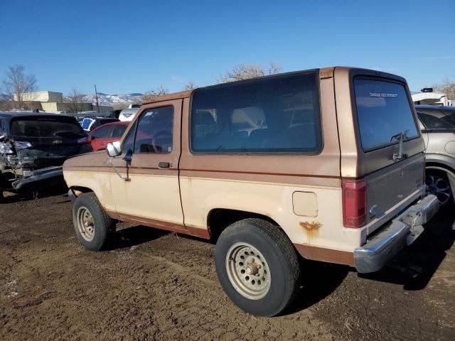 Photo 2 from auction – 1986 FORD BRONCO II with VIN 1FMCU14T3GUA59506