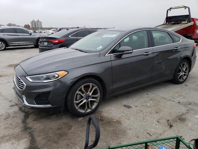 FORD FUSION SEL 2019 with VIN 3FA6P0CD2KR270859 - Photo from auction