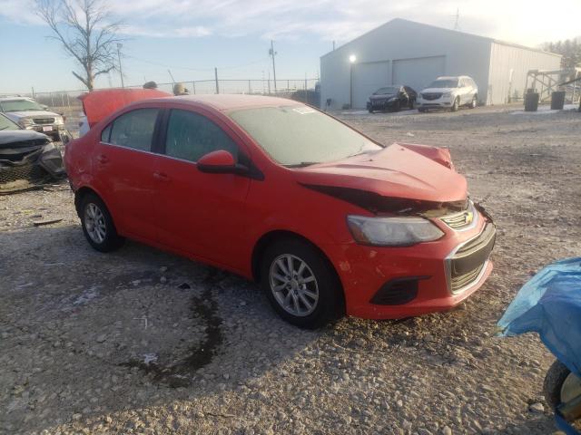 Photo 4 from auction – 2017 CHEVROLET SONIC LT with VIN 1G1JD5SH0H4125697