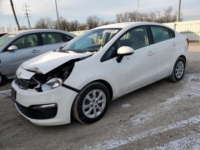 KIA RIO LX 2016 with VIN KNADM4A39G6646714 - Photo from auction