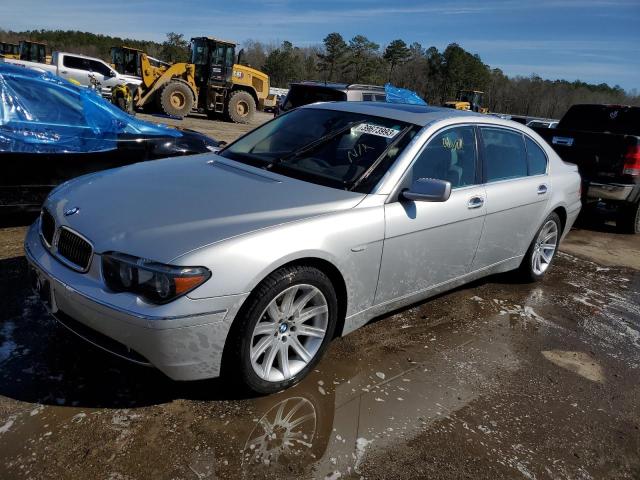 BMW 745 LI 2005 with VIN WBAGN63555DS56853 - Photo from auction