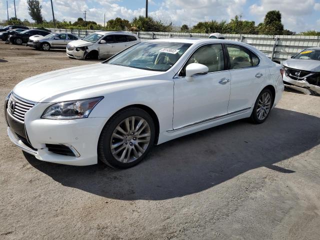 LEXUS LS 460 2015 with VIN JTHBL5EF8F5137854 - Photo from auction