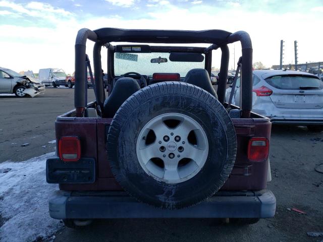 Photo 6 from auction – 2001 JEEP WRANGLER / with VIN 1J4FA49S71P307283
