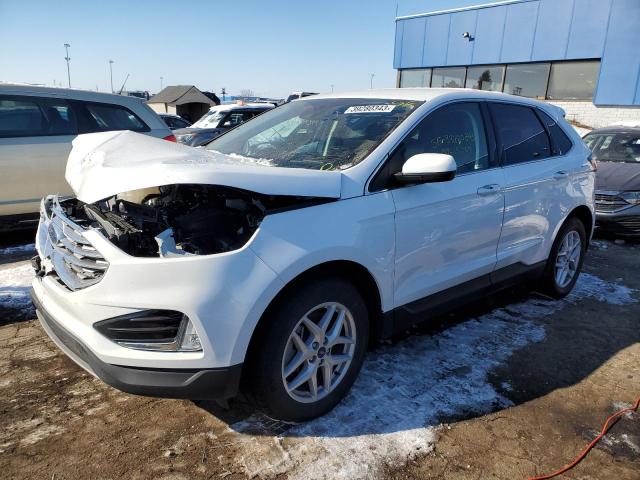FORD EDGE SEL 2021 with VIN 2FMPK4J94MBA64023 - Photo from auction