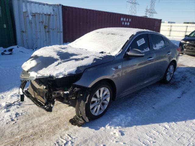 KIA OPTIMA EX 2016 with VIN 5XXGU4L34GG114141 - Photo from auction