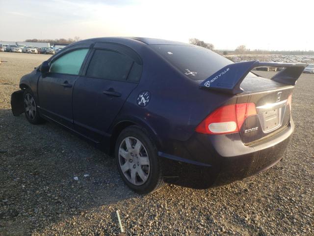 Photo 2 from auction – 2009 HONDA CIVIC LX with VIN 19XFA16579E001229