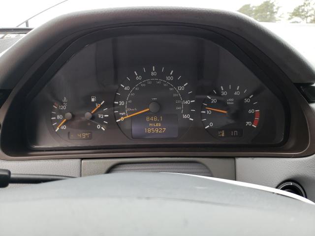 Photo 9 from auction – 2002 MERCEDES-BENZ E 320 with VIN WDBJF65J72B457532