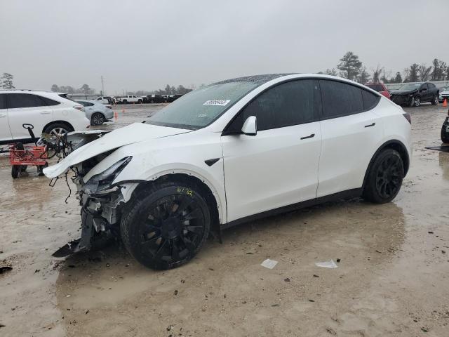 TESLA MODEL Y 2021 مع رقم تعريف المركبة 5YJYGAEE3MF136719 - صورة من المزاد