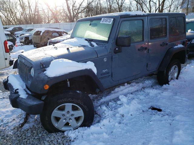 Photo 1 from auction – 2014 JEEP WRANGLER U with VIN 1C4HJWDG2EL187516