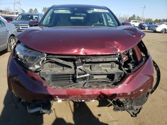 Photo 5 from auction – 2019 HONDA CR-V EX with VIN 2HKRW2H59KH615993