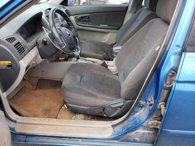 Photo 7 from auction – 2005 KIA SPECTRA5 with VIN KNAFE161355083514