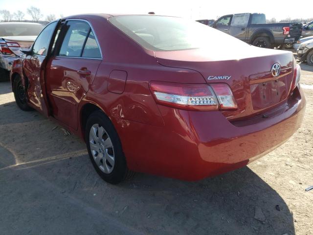Photo 2 from auction – 2010 TOYOTA CAMRY BASE with VIN 4T4BF3EK4AR011369