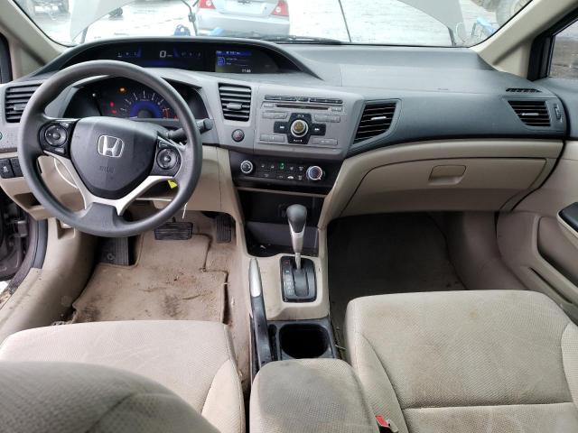 Photo 8 from auction – 2012 HONDA CIVIC LX with VIN 19XFB2F53CE070235