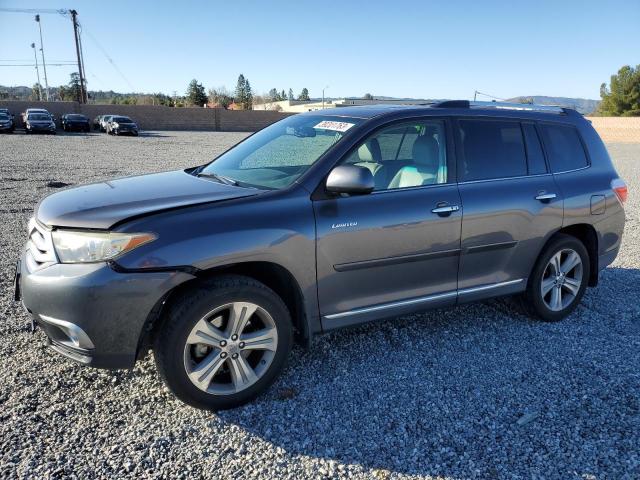 TOYOTA HIGHLANDER 2012 with VIN 5TDDK3EHXCS160299 - Photo from auction