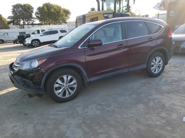 HONDA CR-V EXL 2013 with VIN 5J6RM3H72DL033031 - Photo from auction