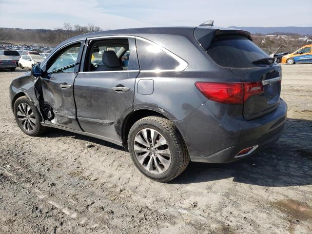 Photo 2 from auction – 2016 ACURA MDX TECHNO with VIN 5FRYD4H44GB001510