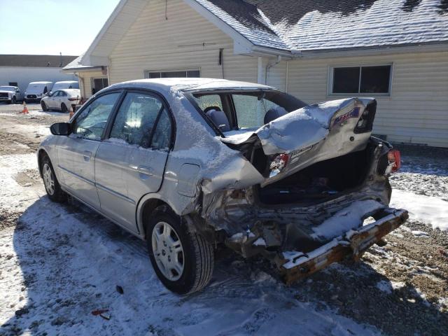 Photo 2 from auction – 2003 HONDA CIVIC LX with VIN 2HGES16573H566327