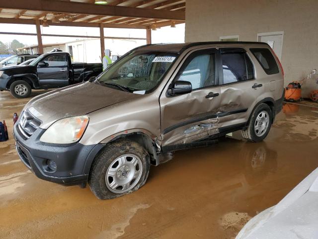 HONDA CR-V LX 2005 with VIN SHSRD68545U305016 - Photo from auction