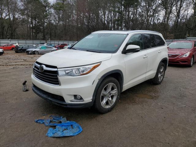 TOYOTA HIGHLANDER 2014 with VIN 5TDYKRFHXES010957 - Photo from auction