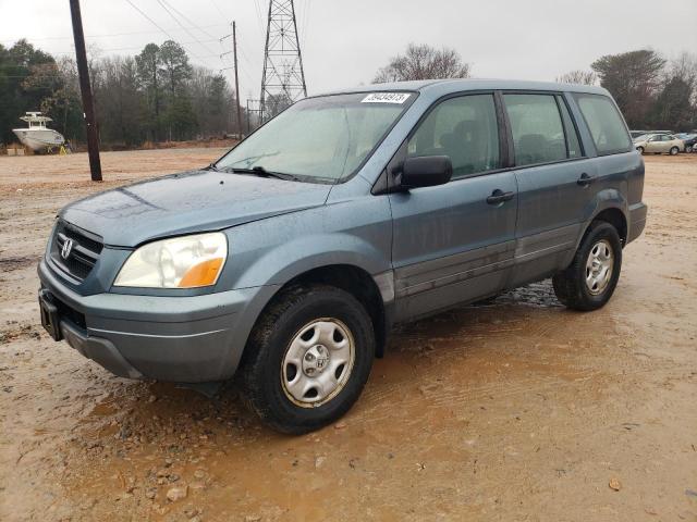 Photo 1 from auction – 2005 HONDA PILOT LX with VIN 2HKYF18125H564280