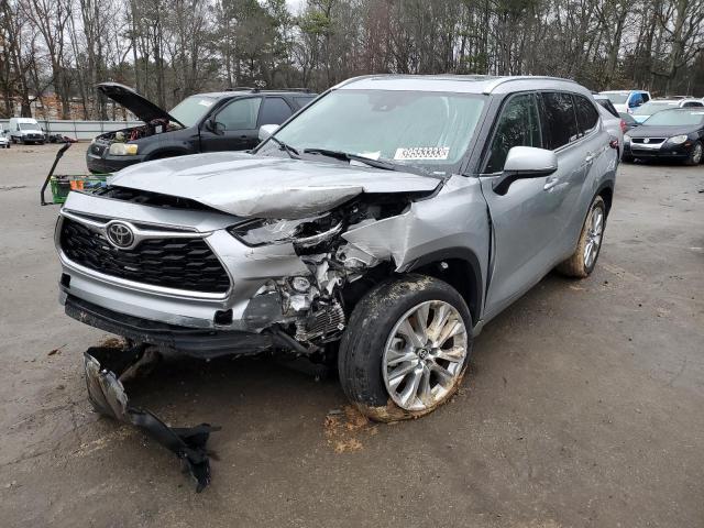 TOYOTA HIGHLANDER 2021 with VIN 5TDYZRAH5MS039395 - Photo from auction