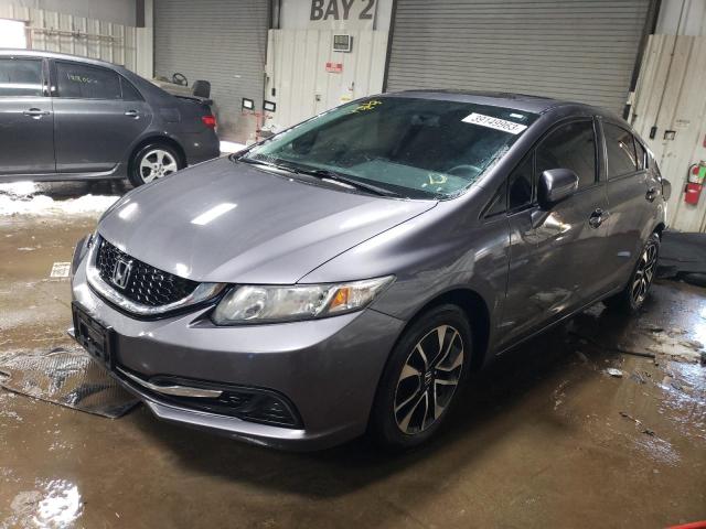 HONDA CIVIC EX 2014 with VIN 19XFB2F83EE040441 - Photo from auction