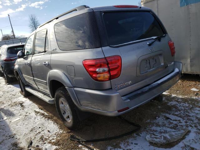 Photo 2 from auction – 2001 TOYOTA SEQUOIA SR with VIN 5TDBT44A31S019537