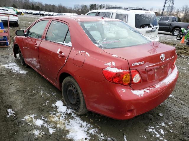 Photo 2 from auction – 2009 TOYOTA COROLLA BA with VIN 2T1BU40E59C090829