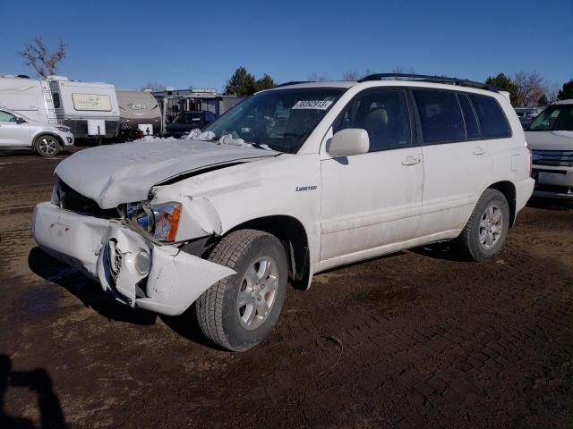TOYOTA HIGHLANDER 2003 with VIN JTEHF21A730124271 - Photo from auction