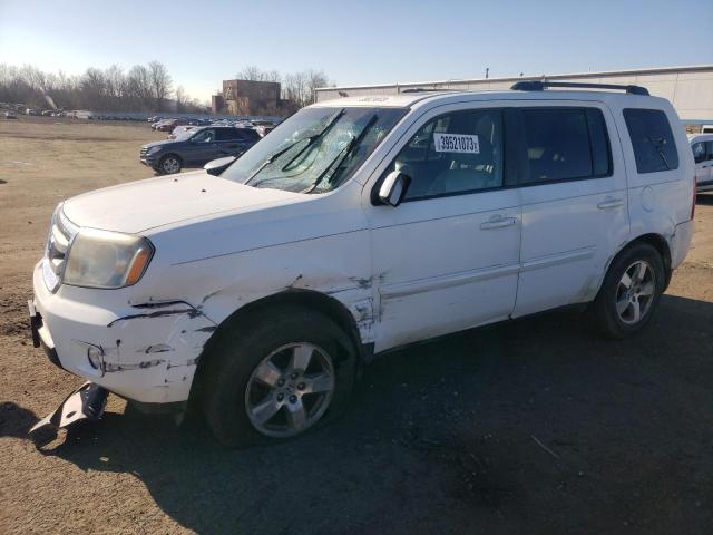 HONDA PILOT EXL 2011 with VIN 5FNYF4H55BB037851 - Photo from auction