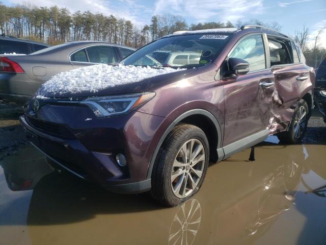 TOYOTA RAV4 LIMIT 2017 with VIN 2T3DFREVXHW615588 - Photo from auction