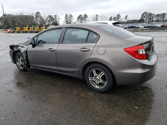 Photo 2 from auction – 2012 HONDA CIVIC LX with VIN 19XFB2F53CE070235