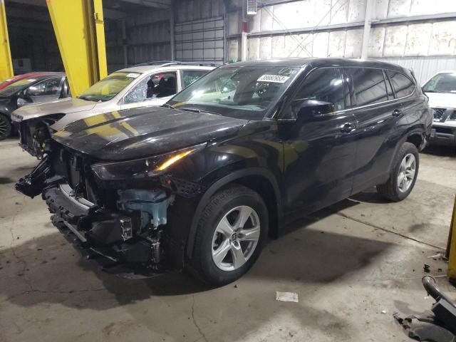 Photo 1 from auction – 2022 TOYOTA HIGHLANDER with VIN 5TDBZRBH7NS563038