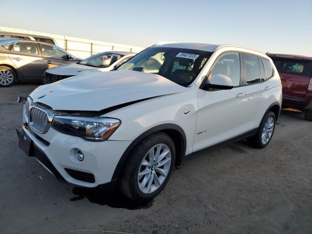 BMW X3 XDRIVE2 2016 with VIN 5UXWX9C58G0D63806 - Photo from auction