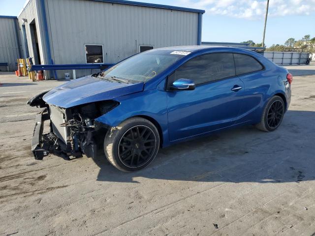KIA FORTE EX 2014 with VIN KNAFX6A8XE5245487 - Photo from auction