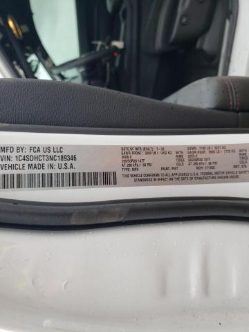 Photo 14 from auction – 2022 DODGE DURANGO R/ with VIN 1C4SDHCT3NC189346