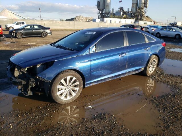 HYUNDAI SONATA SPO 2016 with VIN 5NPE34AF5GH423421 - Photo from auction