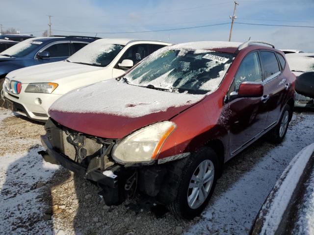 NISSAN ROGUE S 2013 with VIN JN8AS5MT9DW528370 - Photo from auction