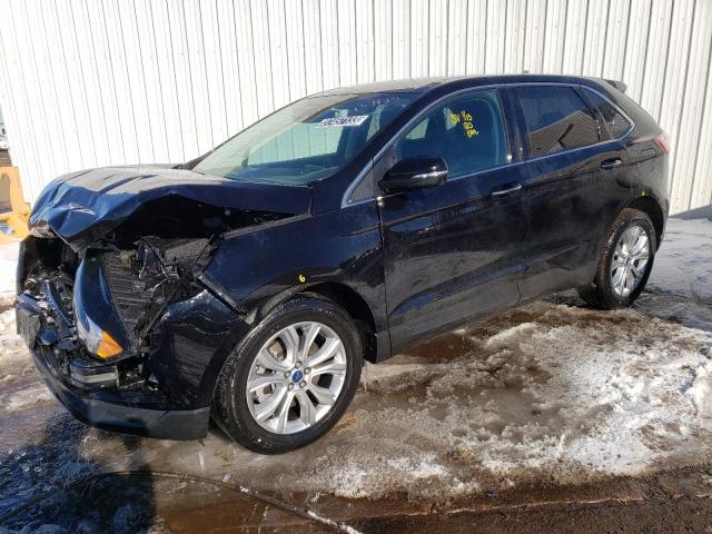 FORD EDGE TITAN 2022 with VIN 2FMPK4K95NBA37168 - Photo from auction