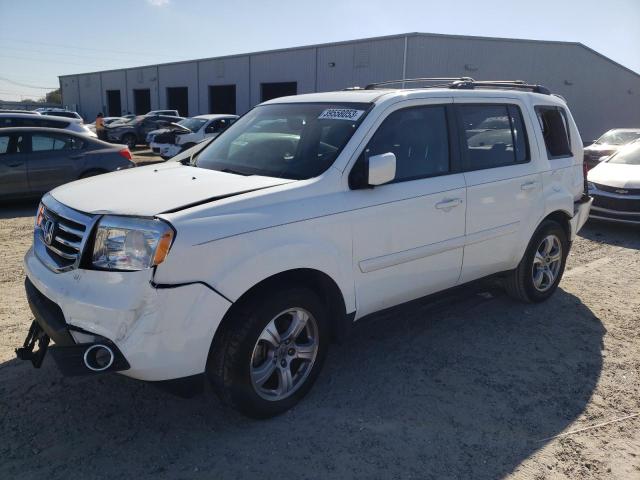 HONDA PILOT EXL 2012 with VIN 5FNYF3H57CB006905 - Photo from auction