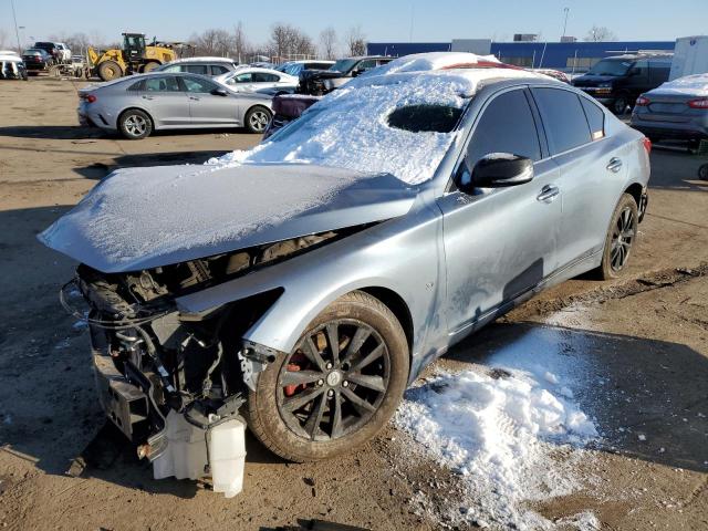 INFINITI Q50 BASE 2014 with VIN JN1BV7AR1EM694684 - Photo from auction